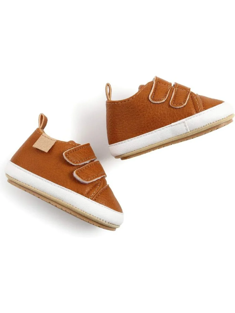 Stylish Baby High Top Ankle Sneakers | Soft Rubber Sole, Anti-Slip Moccasins